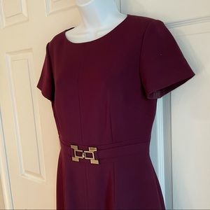 Tahari by Arthur Levine Short Sleeve Dress
